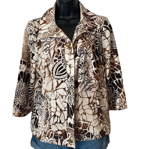 Chico's Tops - Zenergy By Chicos Size O Button Shirt